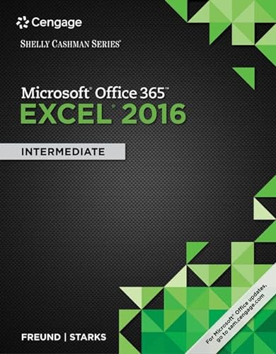 Stock image for Shelly Cashman Series Microsoft Office 365 & Excel 2016: Intermediate, Loose-leaf Version for sale by Ergodebooks