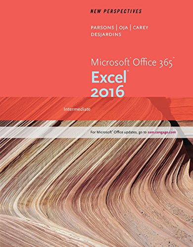 9781337251433: New Perspectives Microsoft Office 365 & Excel 2016: Intermediate