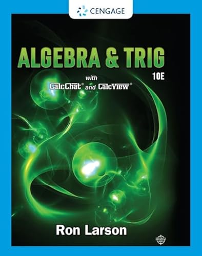 9781337271172: Algebra & Trigonometry