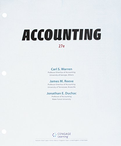 9781337272247: Accounting, Loose-Leaf Version