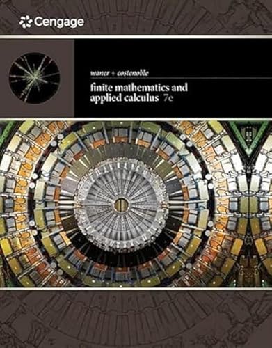 Imagen de archivo de Finite Mathematics and Applied Calculus a la venta por HPB-Red