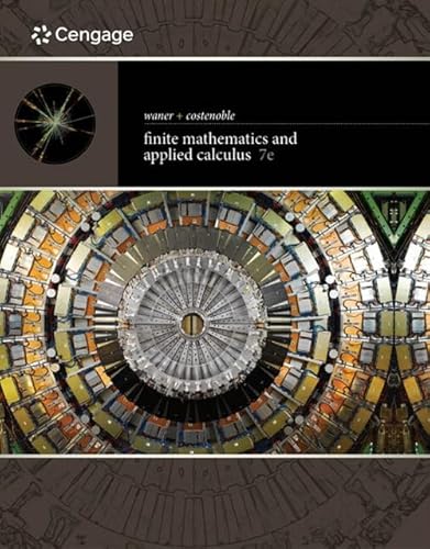 Stock image for Finite Mathematics and Applied Calculus for sale by HPB-Red