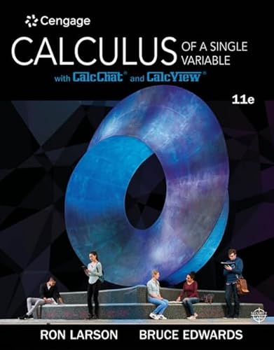 Imagen de archivo de Student Solutions Manual for Larson/Edwards' Calculus of a Single Variable, 11th a la venta por Byrd Books