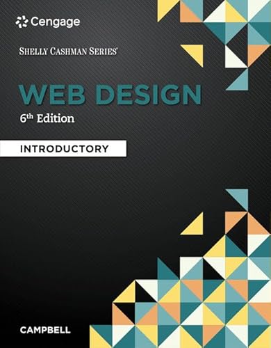 9781337277938: Web Design: Introductory (Shelly Cashman)