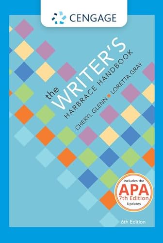 9781337279635: The Writer's Harbrace Handbook (w/ MLA9E & APA7E Updates)