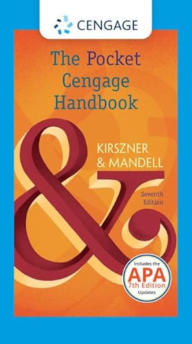 Stock image for The Pocket Cengage Handbook with 2019 APA Updates (The Cengage Handbook Series) for sale by Zoom Books Company