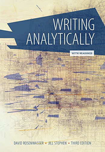 Imagen de archivo de Writing Analytically with Readings (with 2016 MLA Update Card) a la venta por Ergodebooks