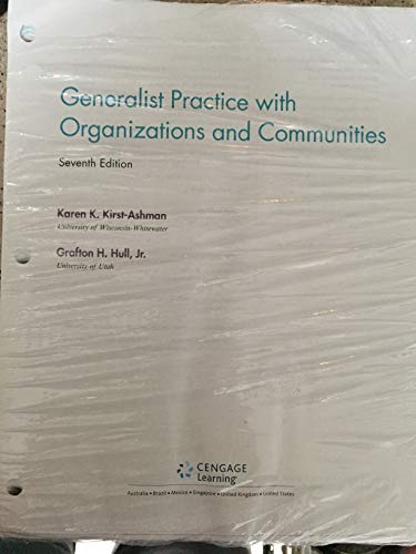 Beispielbild fr Empowerment Series: Generalist Practice with Organizations and Communities, Loose-Leaf Version zum Verkauf von Textbooks_Source