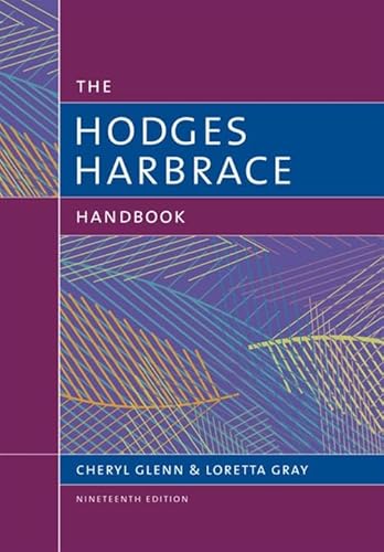 Beispielbild fr The Hodge's Harbrace Handbook with MLA 2016 Update Card (The Harbrace Handbook Series) zum Verkauf von Byrd Books