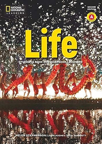 Stock image for Life - Second Edition: A1: Beginner - Student's Book and Workbook (Combo Split Edition A) + Audio-CD + App: Unit 1-6 for sale by medimops