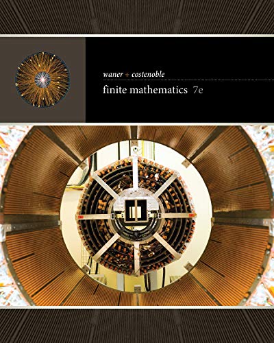 Stock image for Finite Mathematics, Loose-leaf Version for sale by Better World Books