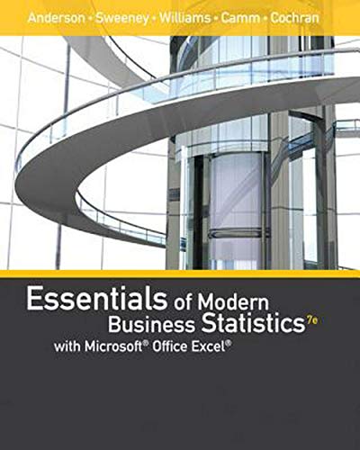 Stock image for Essentials of Modern Business Statistics with MicrosoftOffice Excel (with XLSTAT Education Edition Printed AccessCard) for sale by Irish Booksellers