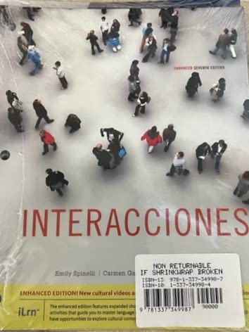 Stock image for Bundle: Interacciones, Enhanced, Loose-leaf Version, 7th + SAM for sale by Palexbooks