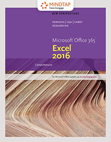 Stock image for Bundle: New Perspectives Microsoft Office 365 & Excel 2016: Comprehensive, Loose-leaf Version + LMS Integrated MindTap Computing, 1 term (6 months) Printed Access Card for sale by HPB-Red