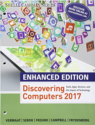Beispielbild fr Bundle: Enhanced Discovering Computers 2017, Loose-leaf Version + MindTap Computing, 1 term (6 months) Printed Access Card zum Verkauf von Book Deals