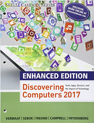 9781337351898: Bundle: Enhanced Discovering Computers 2017, Loose-leaf Version + MindTap Computing, 1 term (6 months) Printed Access Card