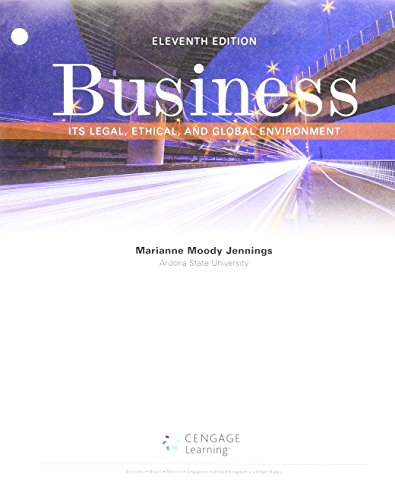 9781337368285: Bundle: Business: It’s Legal, Ethical, and Global Environment, Loose-Leaf Version, 11th + MindTap Business Law, 1 term (6 months) Printed Access Card