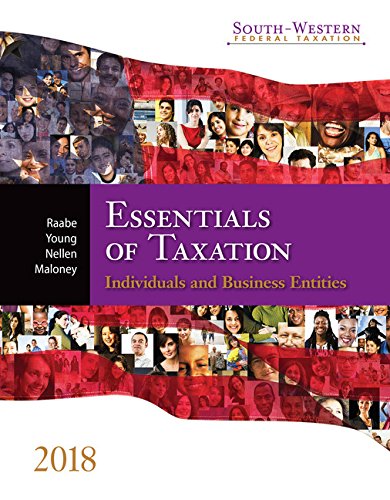 Beispielbild fr South-Western Federal Taxation 2018 : Essentials of Taxation: Individuals and Business Entities zum Verkauf von Better World Books