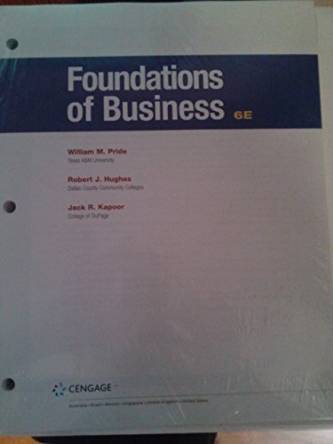 9781337387026: Llf Foundations of Business