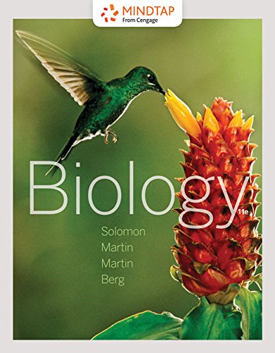 Stock image for MindTap Biology, 1 term (6 months) Printed Access Card for Solomon/Martin/Martin/Berg's Biology, 11th for sale by BookHolders