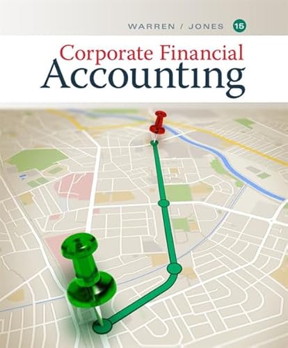 Stock image for Corporate Financial Accounting for sale by BooksRun