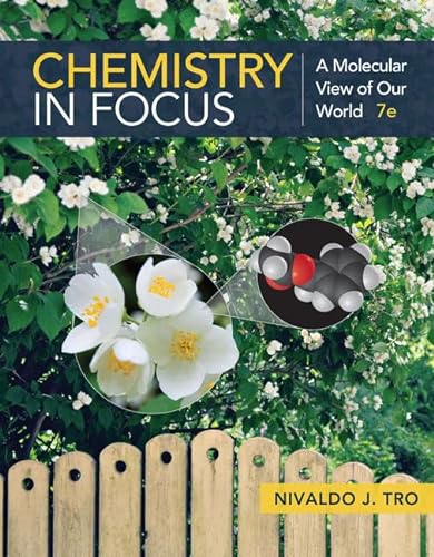 Beispielbild fr Chemistry in Focus: A Molecular View of Our World zum Verkauf von BooksRun