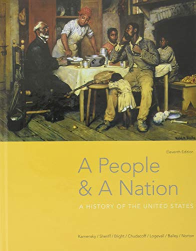 Imagen de archivo de A People and a Nation: A History of the United States a la venta por BooksRun