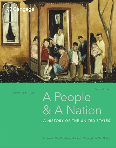 Imagen de archivo de A People and a Nation, Volume II: Since 1865 a la venta por BooksRun
