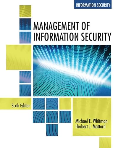 Stock image for Management of Information Security for sale by Greenway