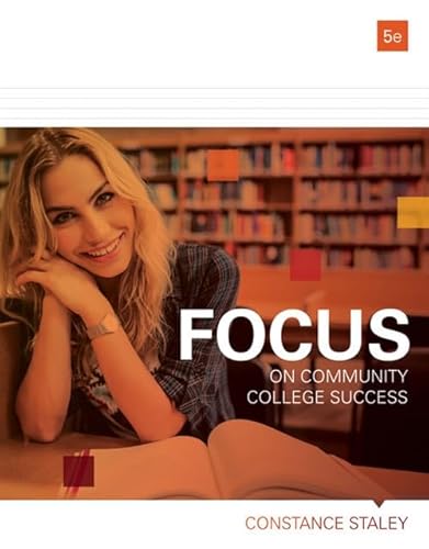 Stock image for Focus on Community College Success for sale by ThriftBooks-Dallas