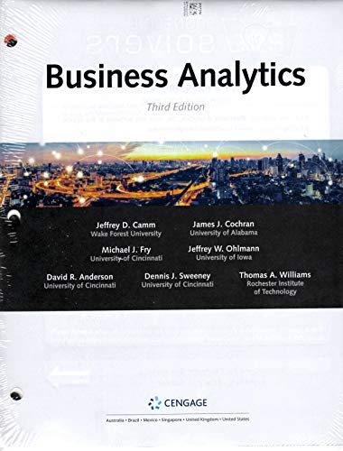 Beispielbild fr Llf Business Analytics zum Verkauf von A Team Books