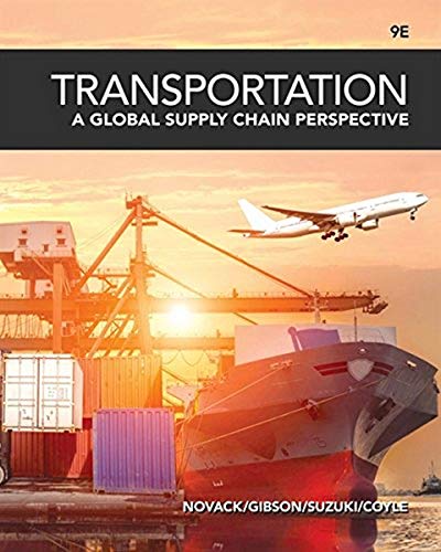 9781337406642: Transportation: A Global Supply Chain Perspective