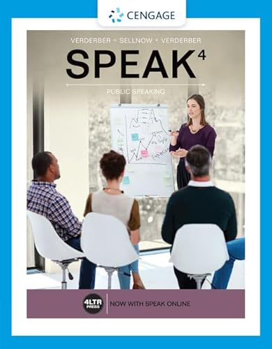 Imagen de archivo de SPEAK (with SPEAK Online, 1 term (6 months) Printed Access Card) (MindTap Course List) a la venta por gwdetroit