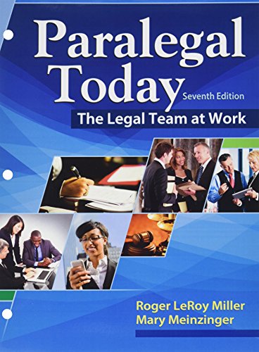 Stock image for Paralegal Today: The Legal Team at Work, Loose-Leaf Version for sale by SecondSale