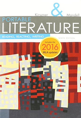 Stock image for Bundle: PORTABLE Literature: Reading, Reacting, Writing, 2016 MLA Update, 9th + MindTap Literature, 1 term (6 months) Printed Access Card for sale by Front Cover Books