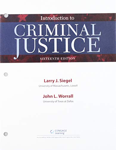 9781337494267: Introduction to Criminal Justice + Mindtap Criminal Justice, 1 Term - 6 Months Access Card