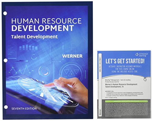9781337496445: Human Resource Development: Talent Development