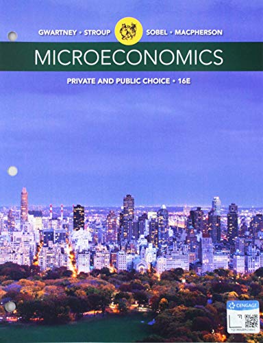 Beispielbild fr Bundle: Microeconomics: Private and Public Choice, Loose-Leaf Version, 16th + MindTap Economics, 1 term (6 months) Printed Access Card zum Verkauf von SecondSale