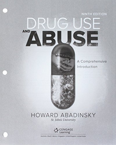 Stock image for Bundle: Drug Use and Abuse: A Comprehensive Introduction, Loose-Leaf Version, 9th + MindTap Criminal Justice, 1 term (6 months) Printed Access Card for sale by Books Unplugged