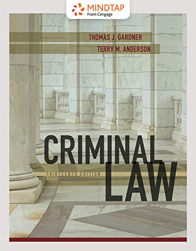 Stock image for Bundle: Criminal Law, Loose-Leaf Version, 13th + MindTap Criminal Justice, 1 term (6 months) Printed Access Card for sale by HPB-Red