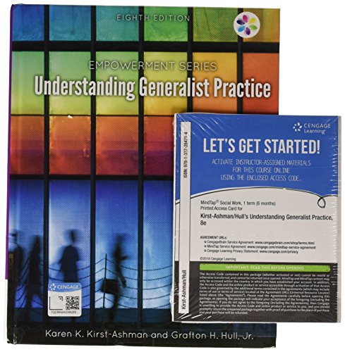 Beispielbild fr Bundle: Empowerment Series: Understanding Generalist Practice, 8th + MindTap Social Work, 1 term (6 months) Printed Access Card zum Verkauf von GoldenWavesOfBooks