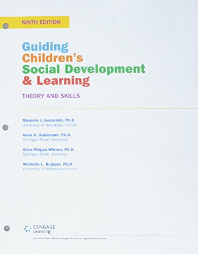 Stock image for Bundle: Guiding Children's Social Development and Learning: Theory and Skills, Loose-leaf Version, 9th + MindTap Education, 1 term (6 months) Printed Access Card for sale by Palexbooks