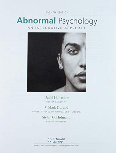Stock image for Abnormal Psychology + Mindtap Psychology, 1 Term 6 Months Access Card: An Integrative Approach for sale by Revaluation Books