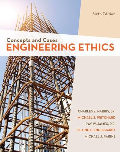 9781337554503: Engineering Ethics: Concepts and Cases