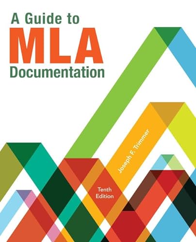 Stock image for A Guide to MLA Documentation for sale by Books Unplugged