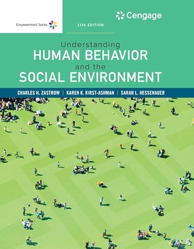 Imagen de archivo de MindTap Social Work, 1 term (6 months) Printed Access Card for Zastrow/Kirst-Ashman/Hessenauer's Empowerment Series: Understanding Human Behavior and the Social Environment a la venta por BooksRun