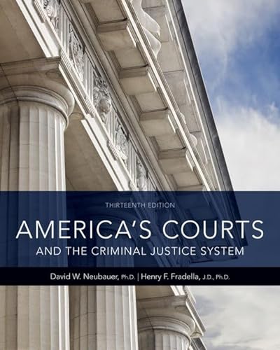 Imagen de archivo de America's Courts and the Criminal Justice System a la venta por BooksRun