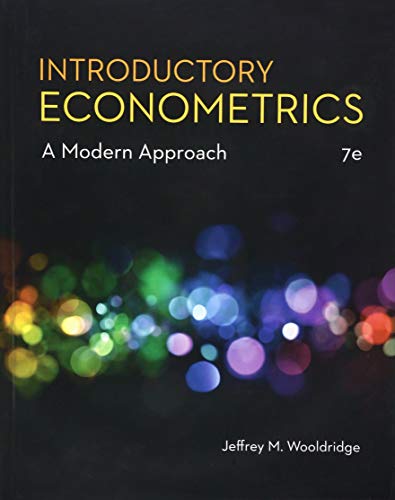 Beispielbild fr Introductory Econometrics: A Modern Approach (MindTap Course List) zum Verkauf von HPB-Red