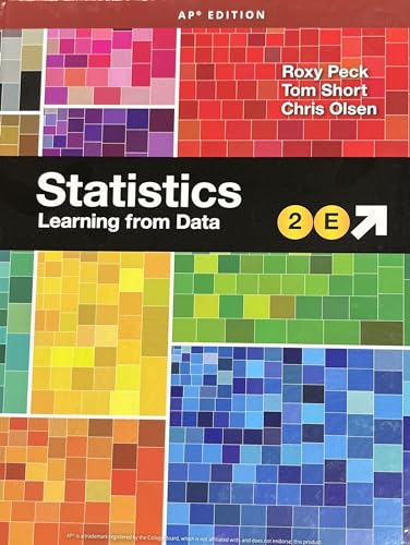 Beispielbild fr Statistics: Learning for Data (HS) zum Verkauf von BooksRun