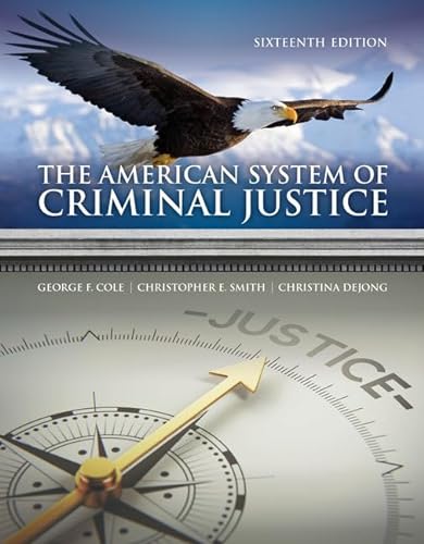 9781337558907: The American System of Criminal Justice (Mindtap Course List)